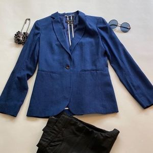 blazer size 4 / blue